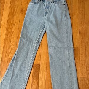 Abercrombie & Fitch Light Blue Straight Leg Jeans